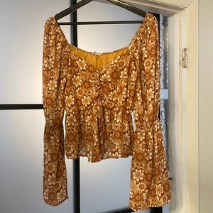 Flower power - 70’s Vibes blouse